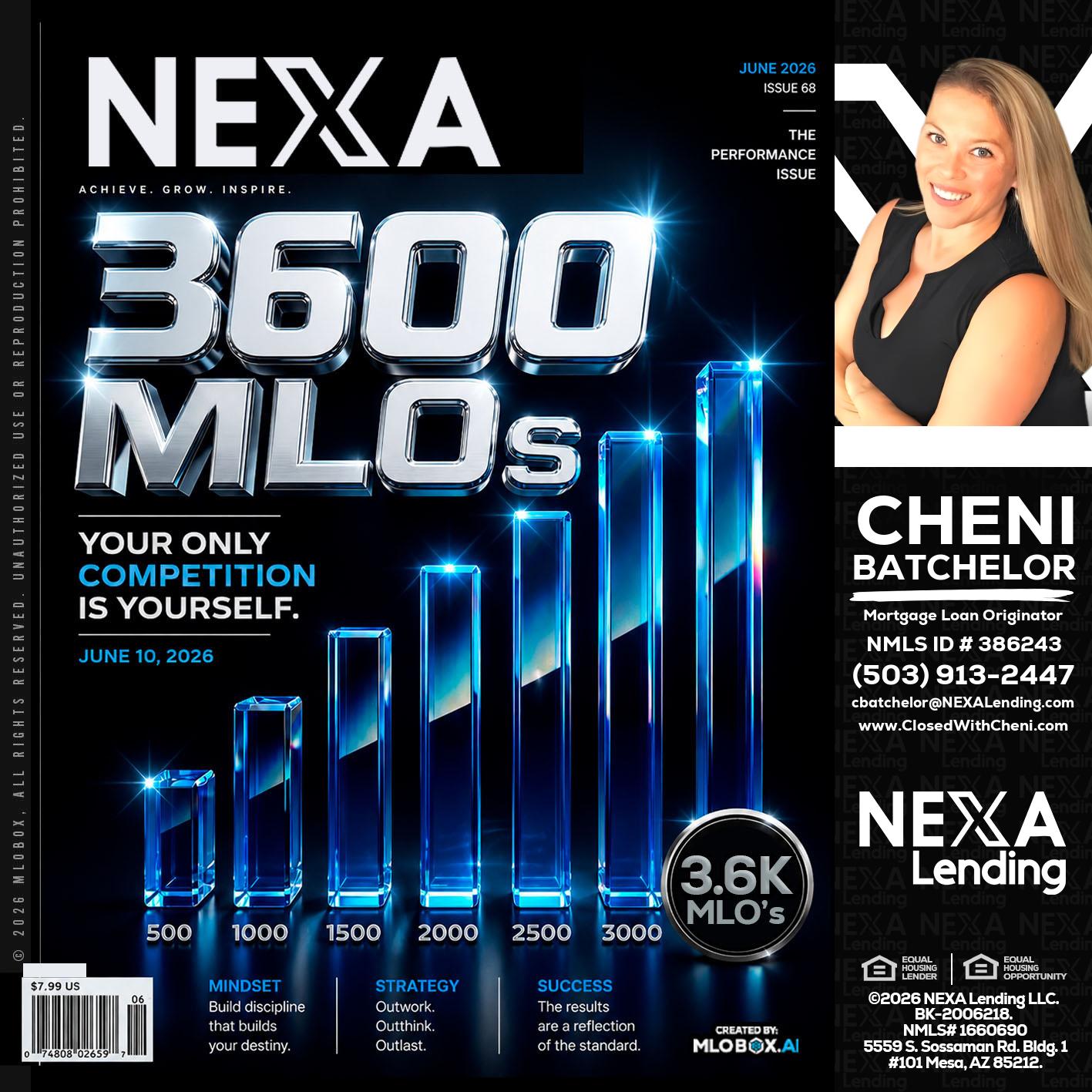 3600 MLOs - Cheni Batchelor -Mortgage Loan Originator